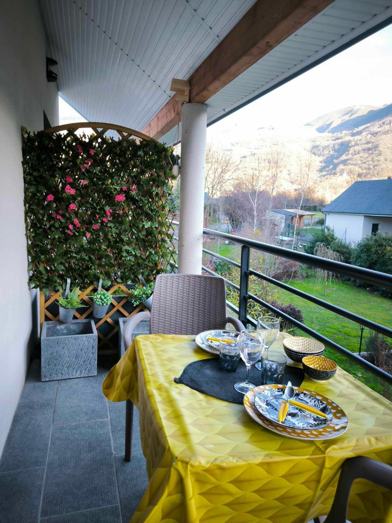 Le Balcon Des Cimes Apartment Adast Exterior photo